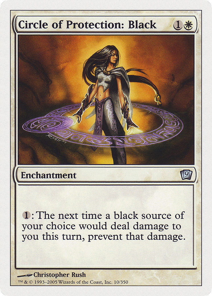 Circle of Protection: Black Card Image