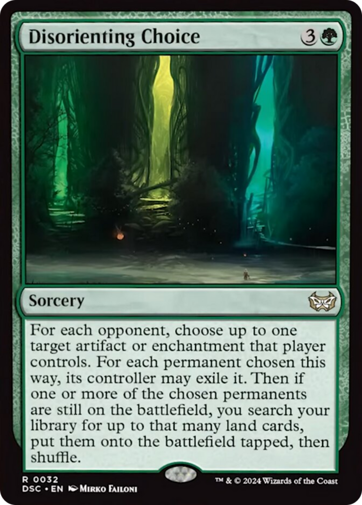 Disorienting Choice Card Image