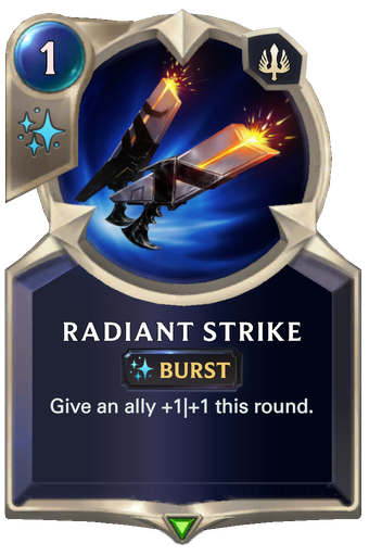 Radiant Strike Card Image