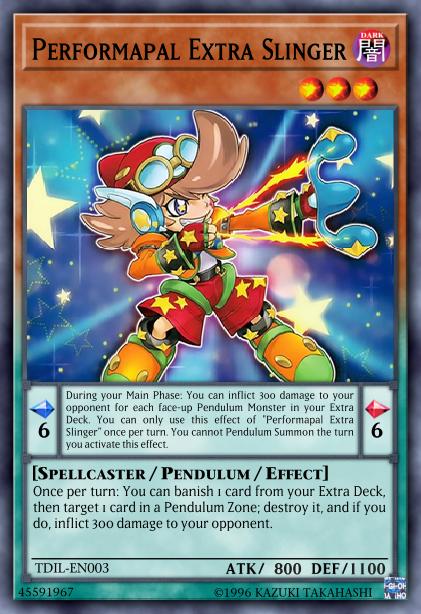 Performapal Extra Slinger Card Image