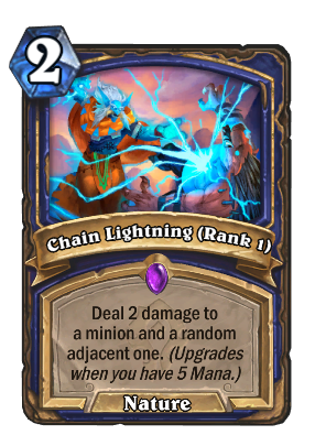 Chain Lightning (Rank 1) Card Image