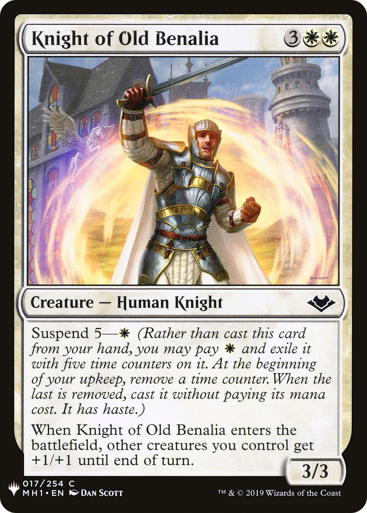 Knight of Old Benalia Card Image