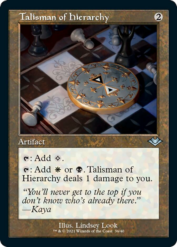 Talisman of Hierarchy Card Image