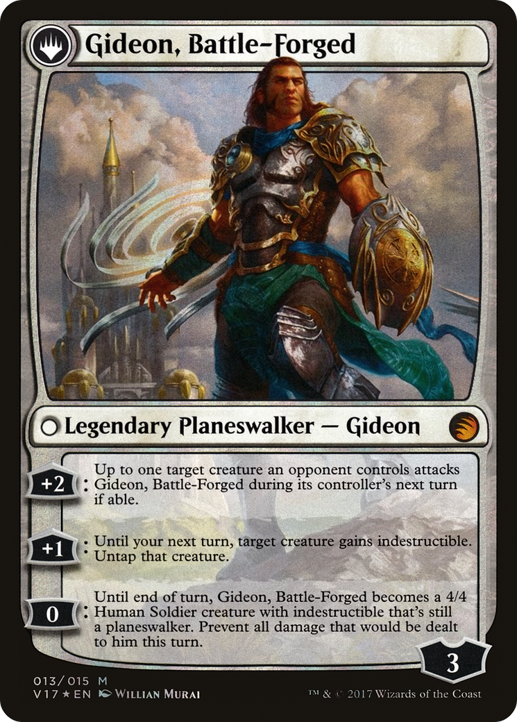 Kytheon, Hero of Akros // Gideon, Battle-Forged Card Image