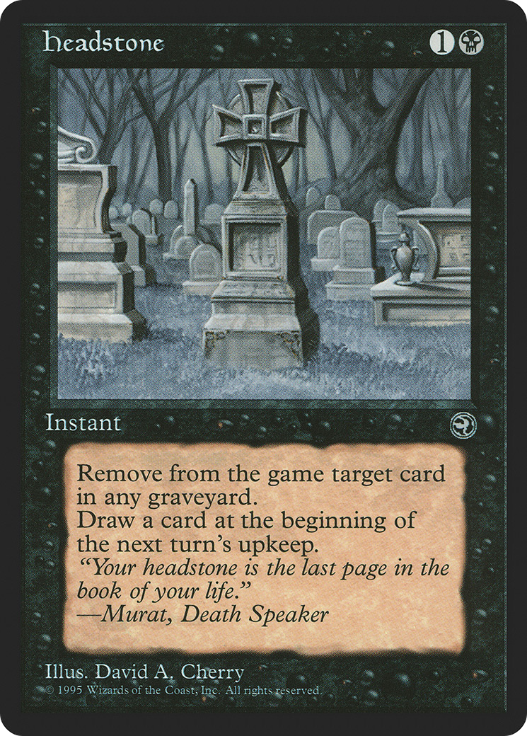 Headstone Card Image