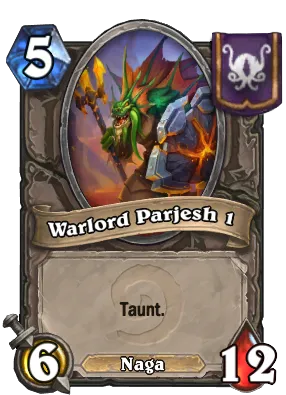 Warlord Parjesh 1 Card Image