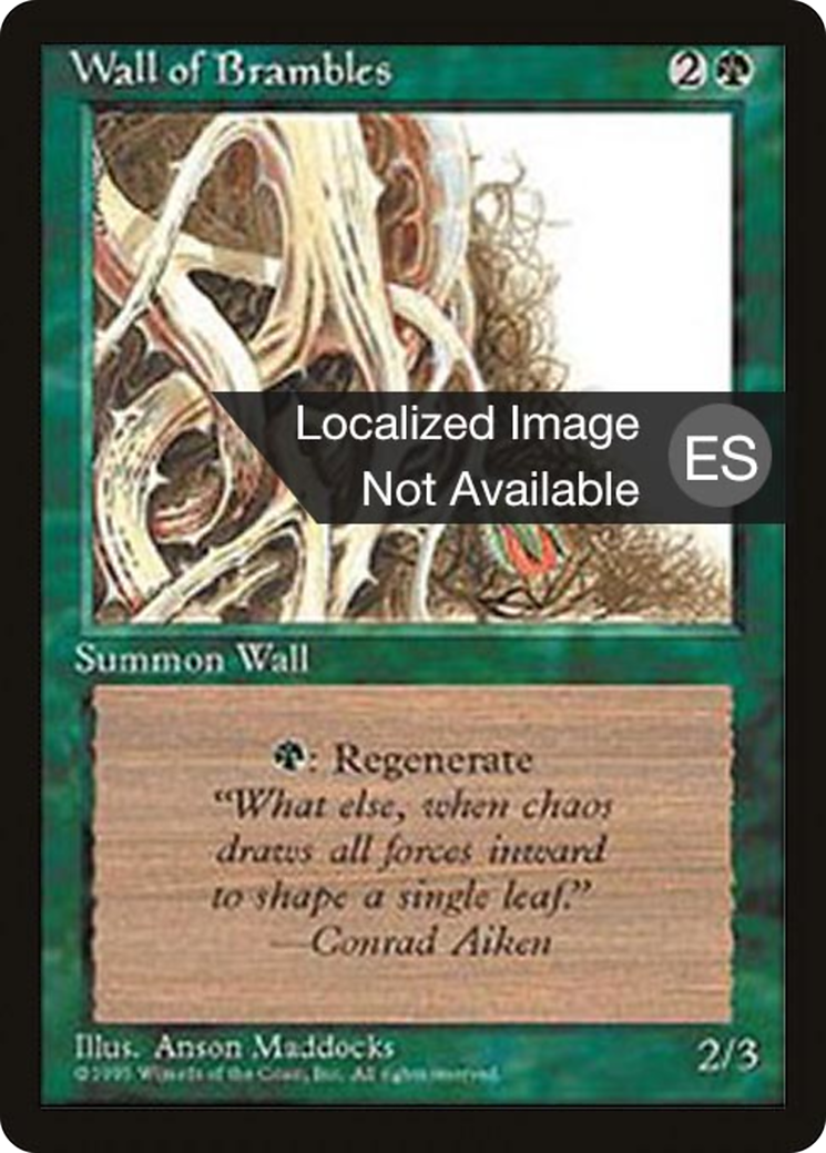 Wall of Brambles Card Image