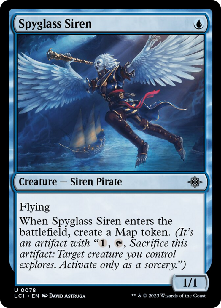 Spyglass Siren Card Image