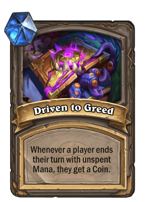 Driven to Greed Card Image