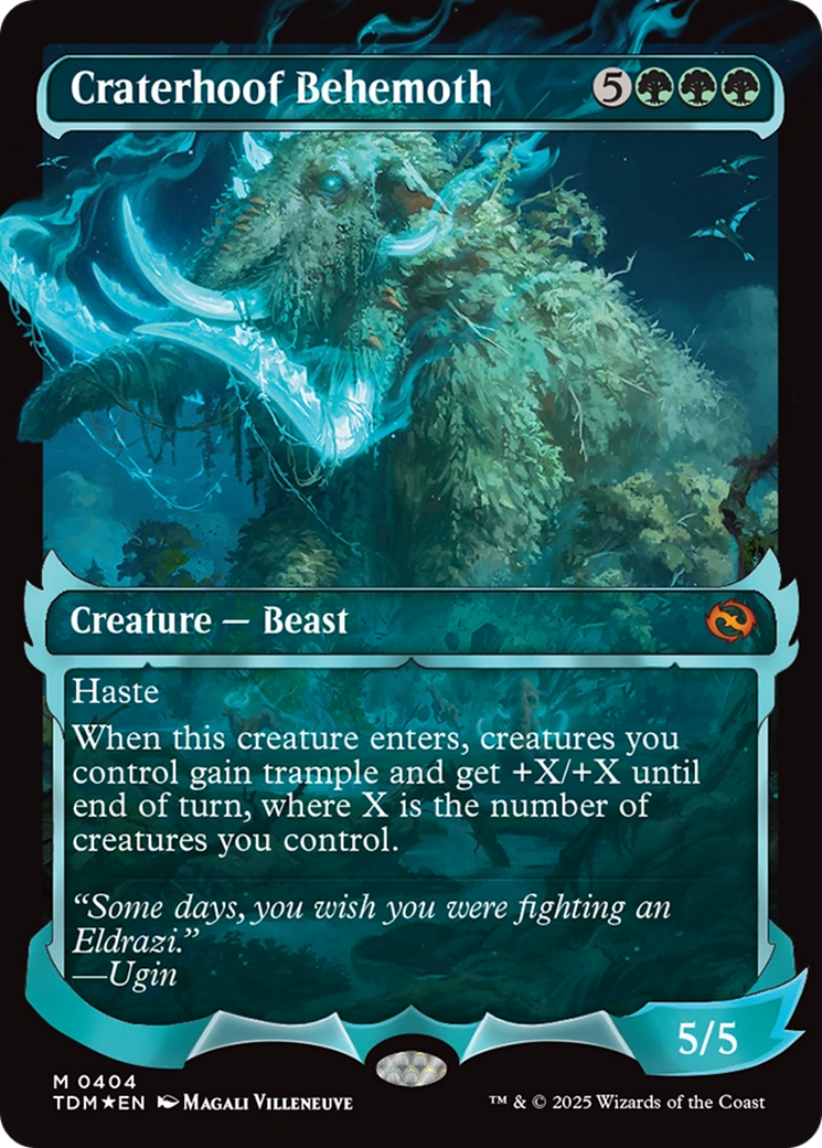 Craterhoof Behemoth Card Image