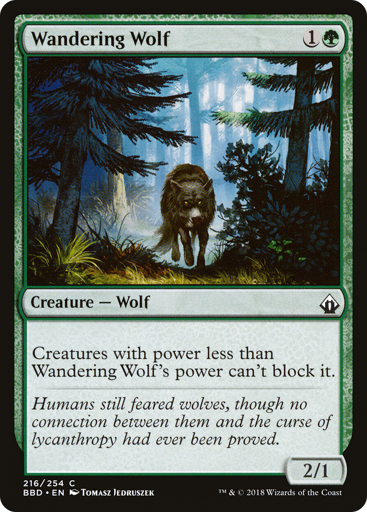 Wandering Wolf Card Image