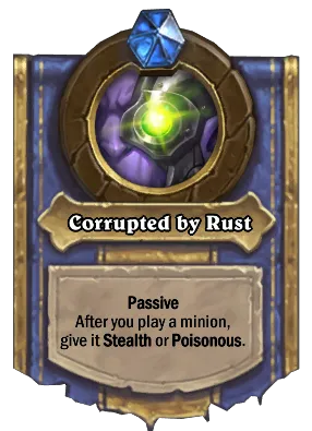 Corrupted by Rust Card Image