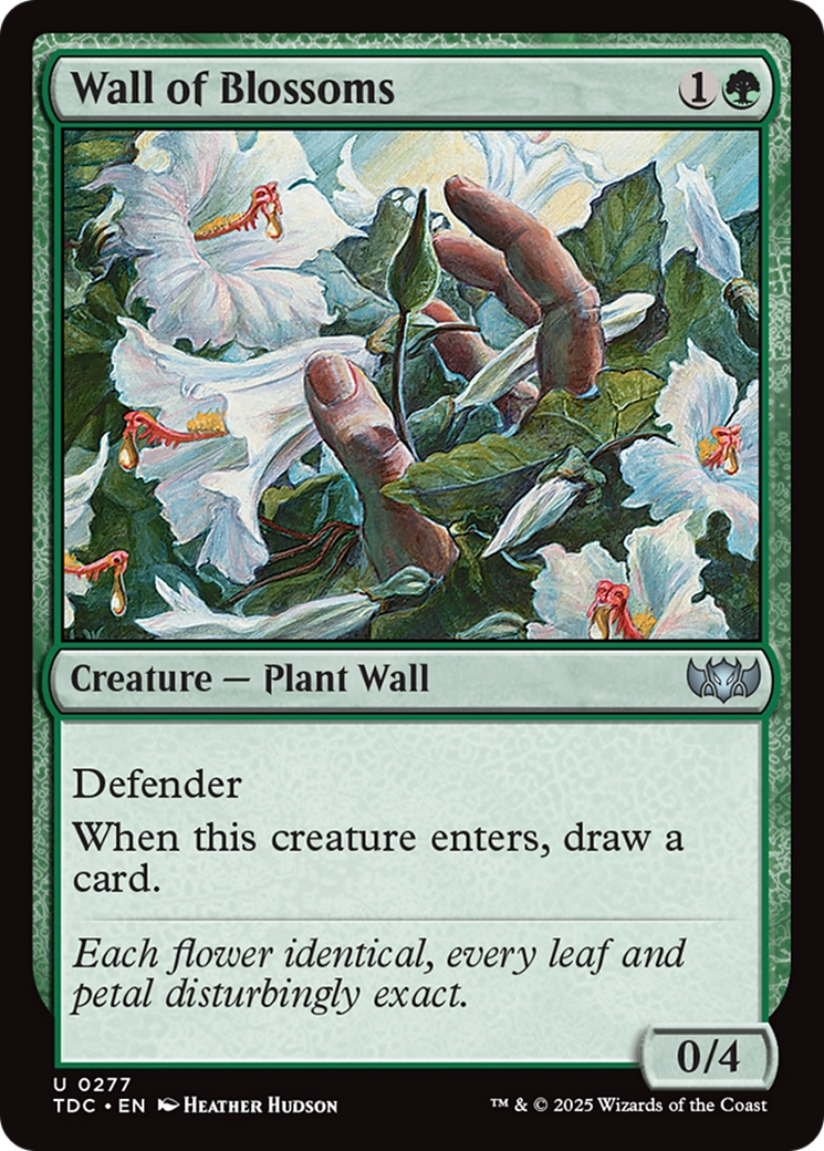 Wall of Blossoms Card Image