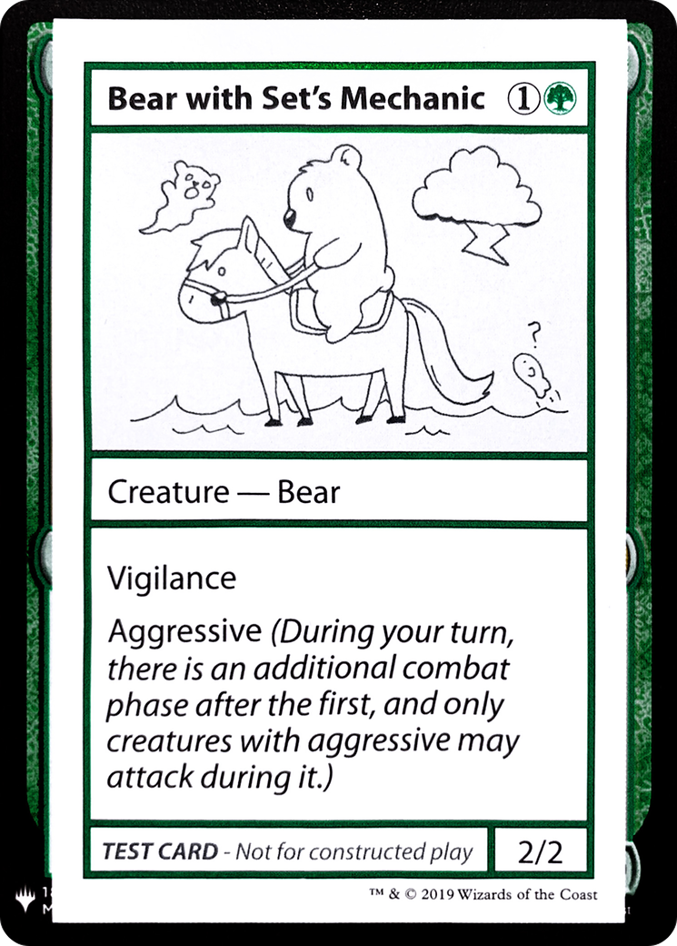 Bear with Set's Mechanic Card Image