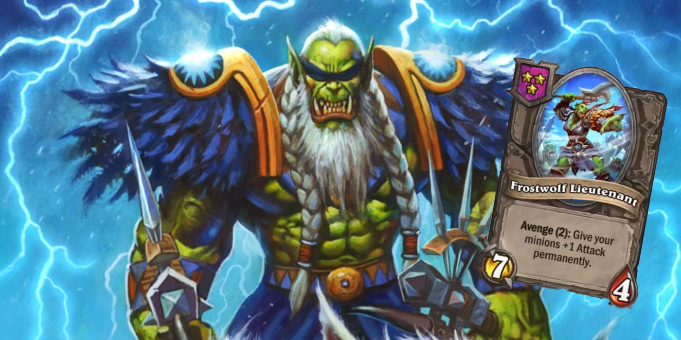 Drek'Thar Joins Hearthstone Battlegrounds - Hero and Buddy Card Reveal