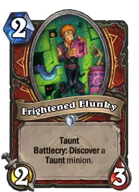 Frightened Flunky Card Image