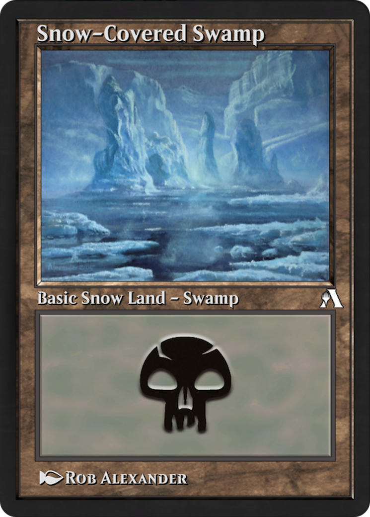 Snow-Covered Swamp Card Image