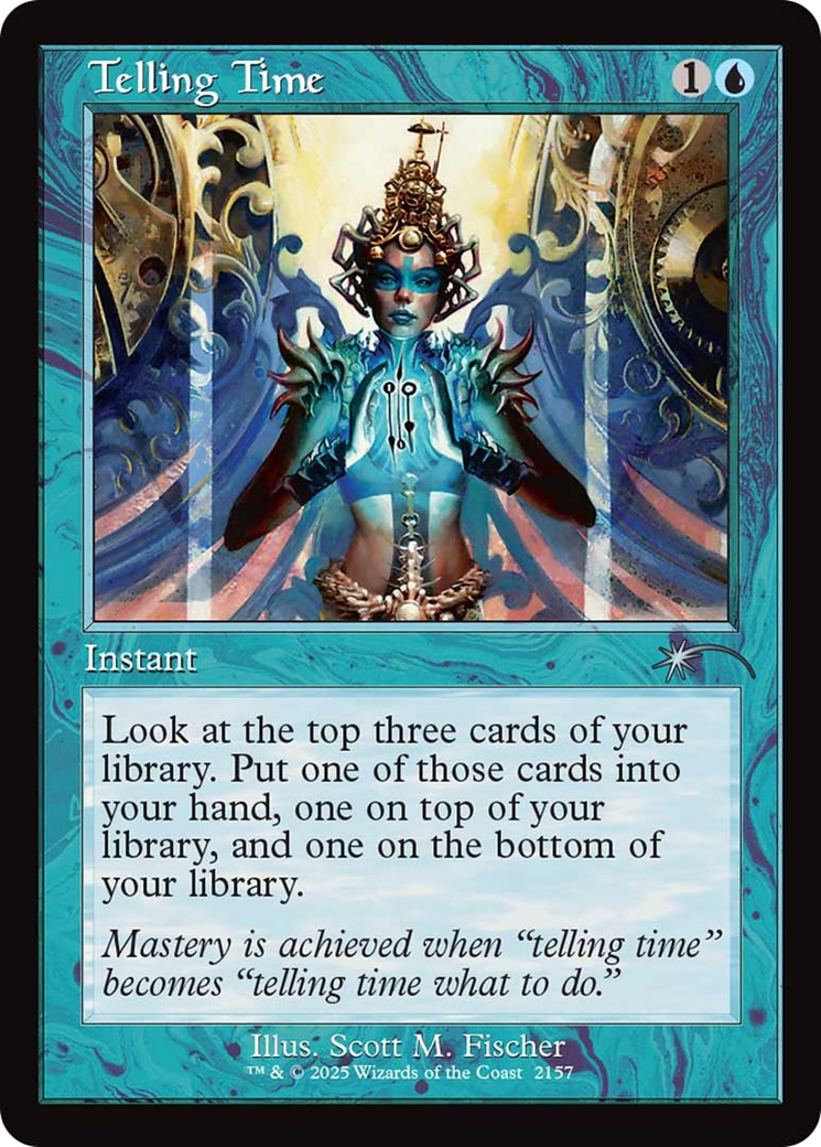 Telling Time Card Image