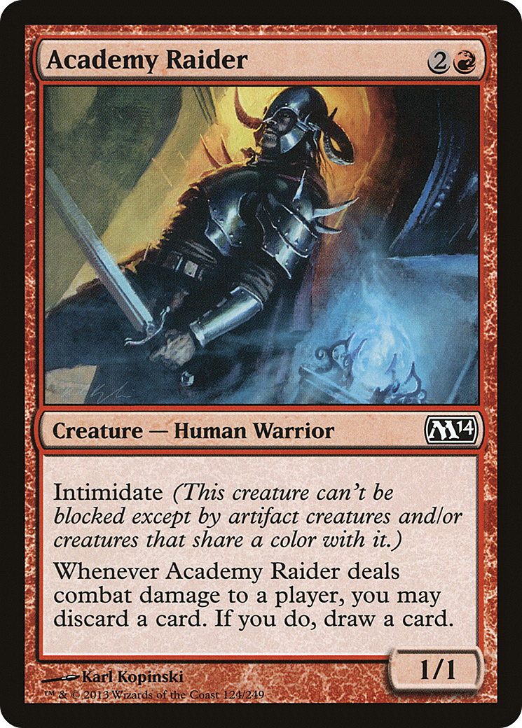 Academy Raider Card Image