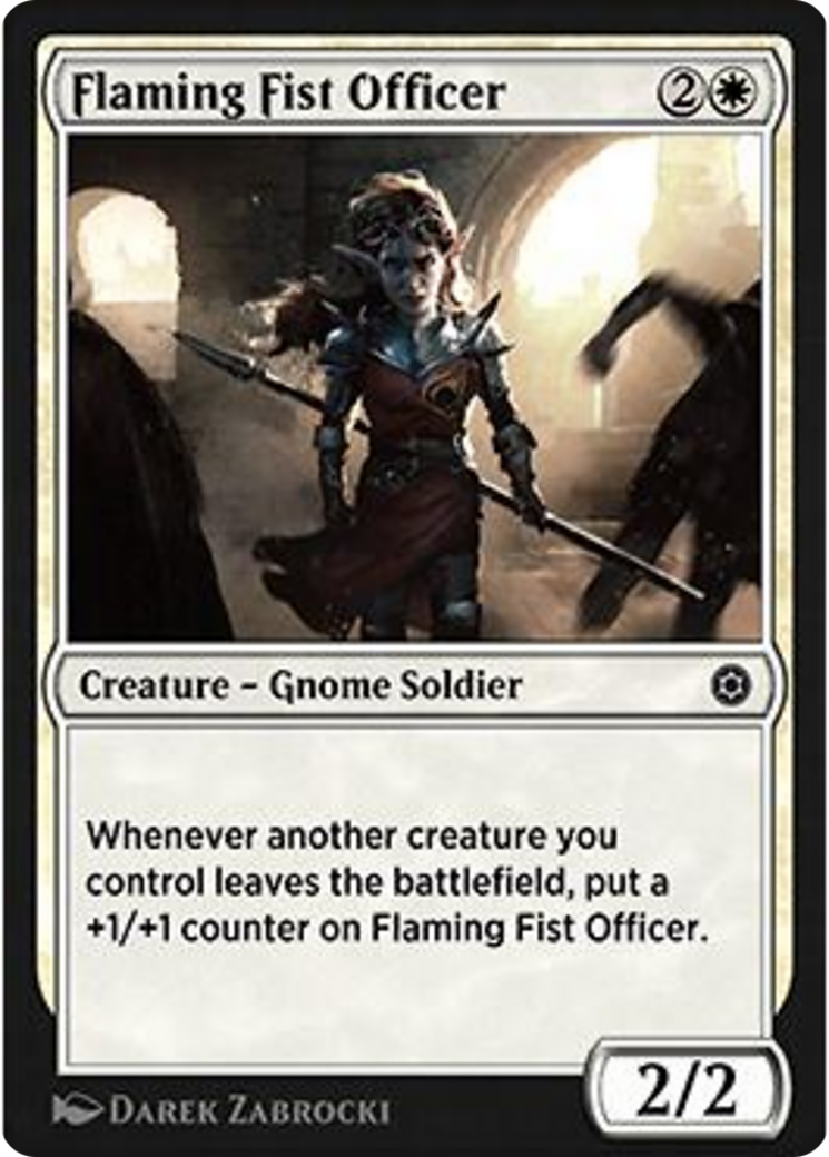 Flaming Fist Officer Card Image