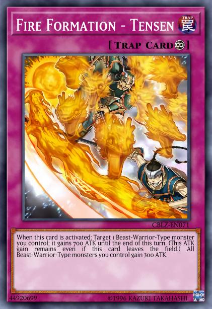 Fire Formation - Tensen Card Image