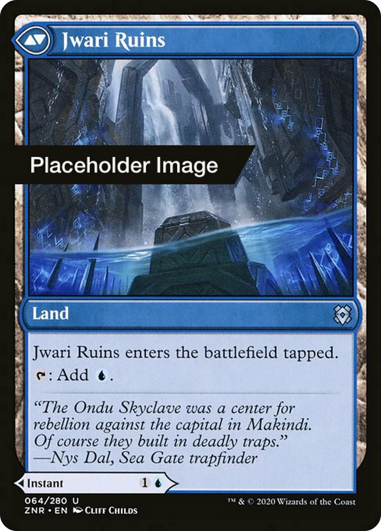 Jwari Disruption // Jwari Ruins Card Image