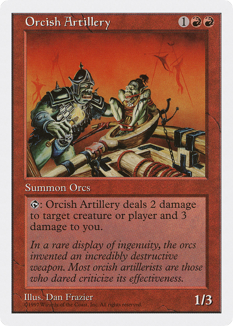 Orcish Artillery Card Image