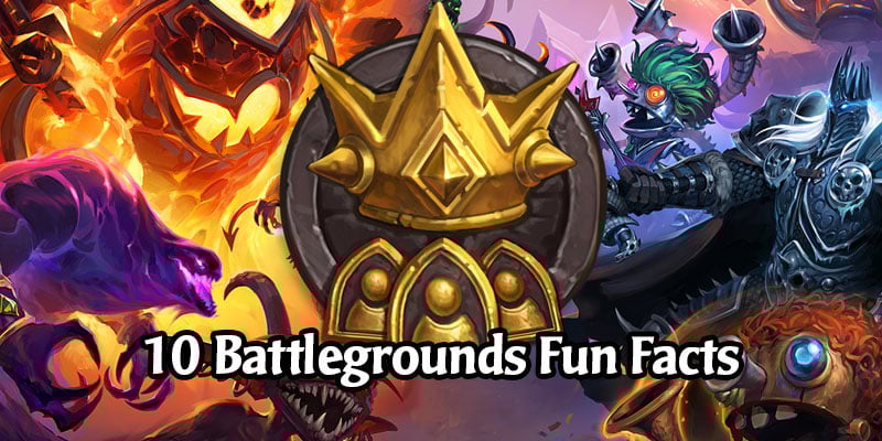 Blizzard Releases 10 Fun Facts on Hearthstone's Battlegrounds