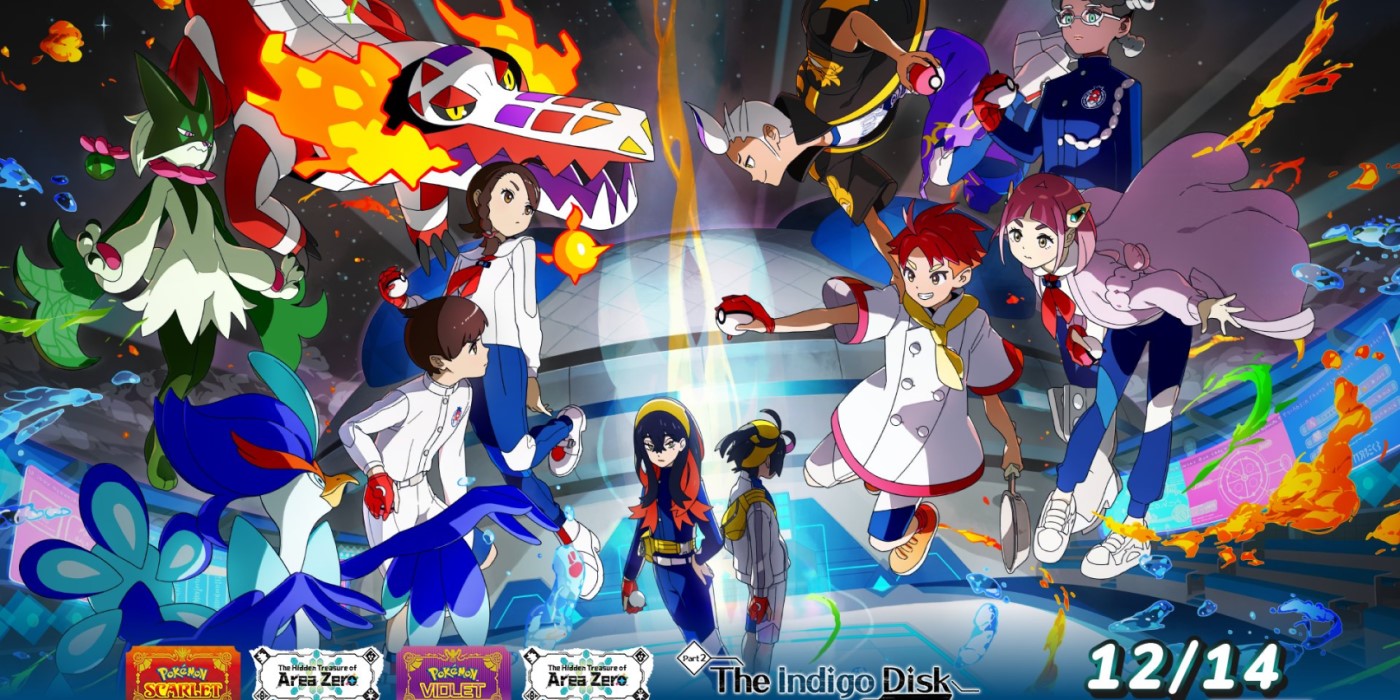 Pokémon Scarlet & Violet DLC, The Indigo Disk, Releases December 14th!