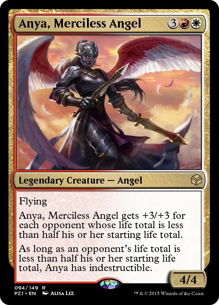 Anya, Merciless Angel Card Image