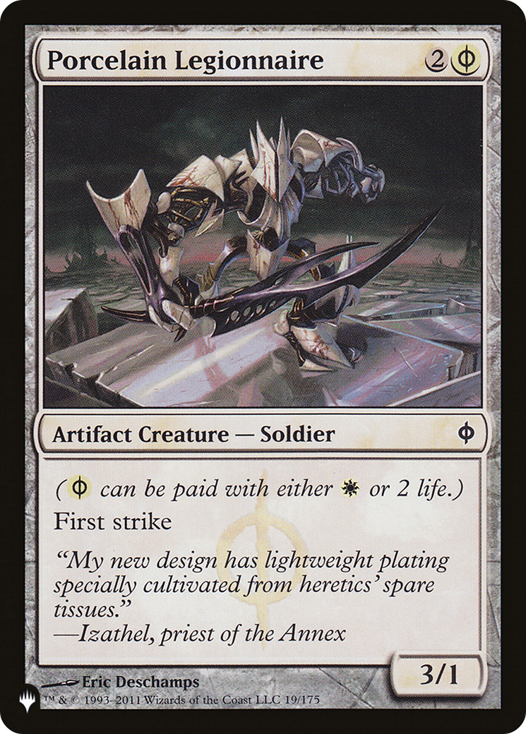 Porcelain Legionnaire Card Image