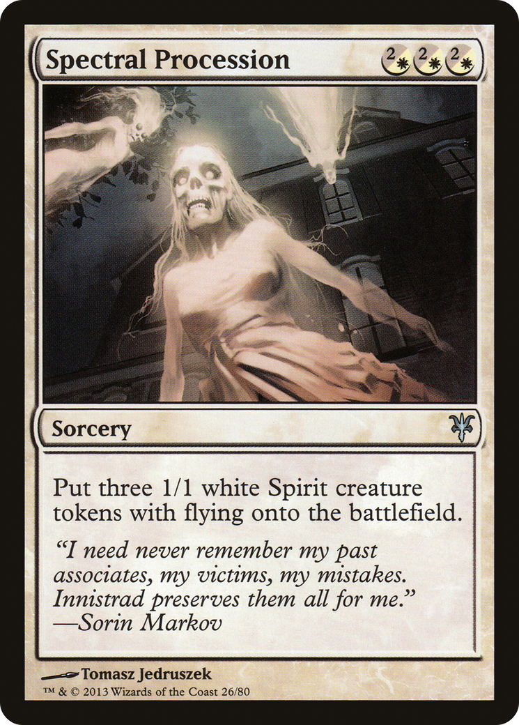 Spectral Procession Card Image