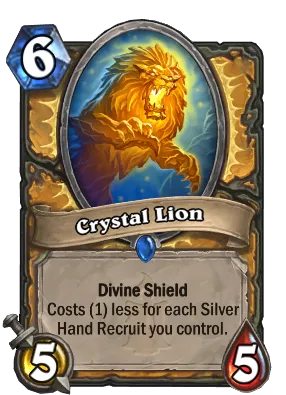 Crystal Lion Card Image