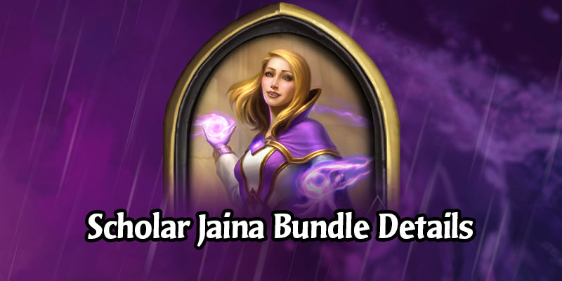 The Datamined Scholar Jaina Playable Hero is From a Shop Bundle Arriving on September 15