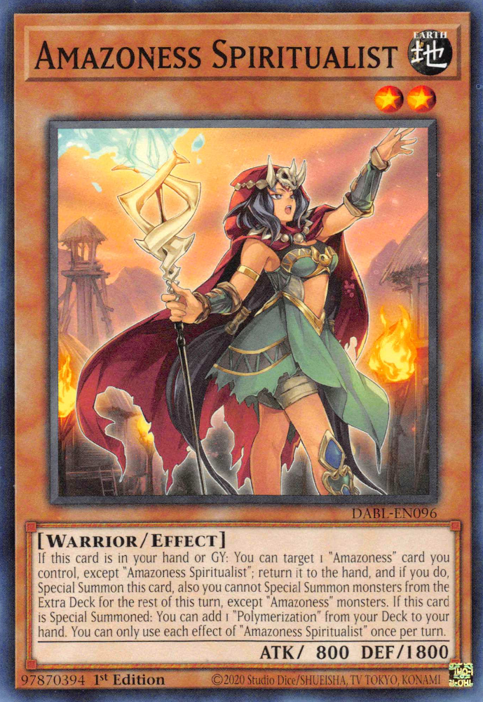 Amazoness Spiritualist Card Image