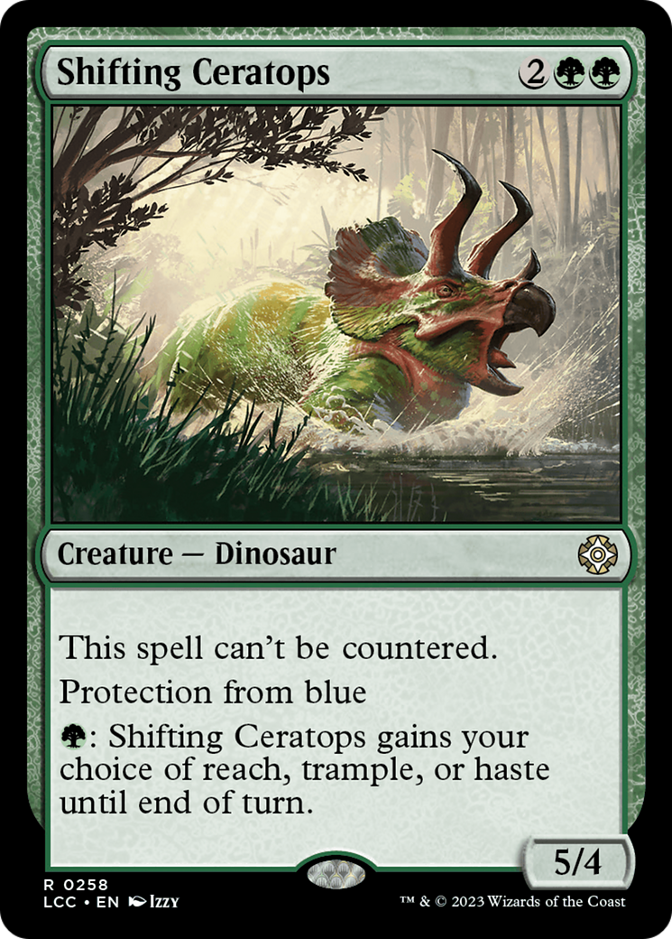 Shifting Ceratops Card Image