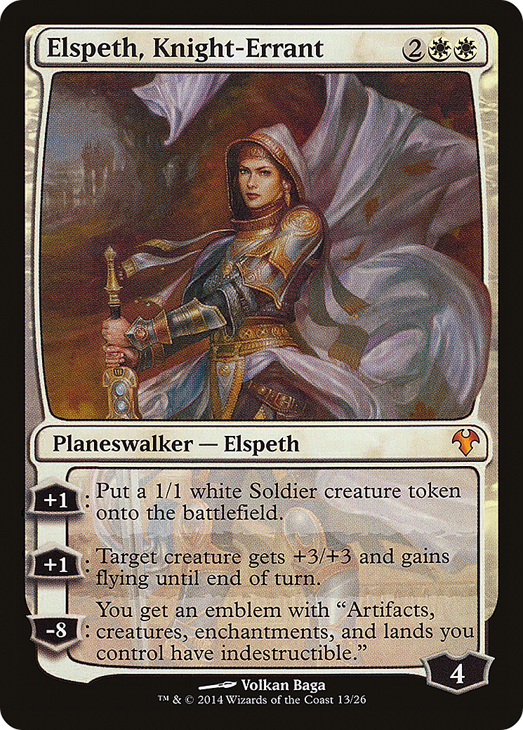 Elspeth, Knight-Errant Card Image