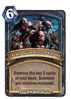 Army of the Frozen Throne Card Image