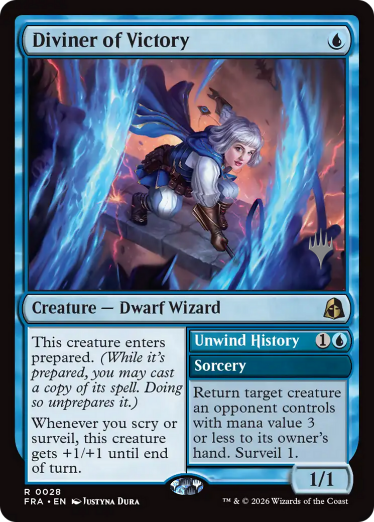Diviner of Victory // Unwind History Card Image