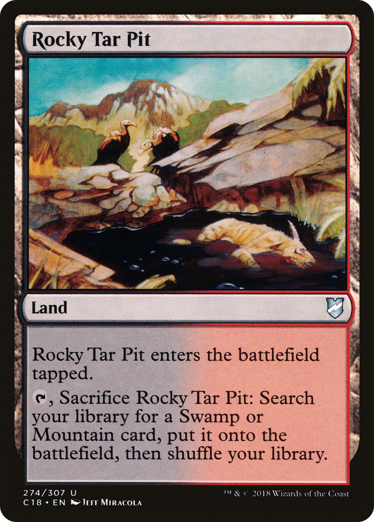 Rocky Tar Pit Card Image
