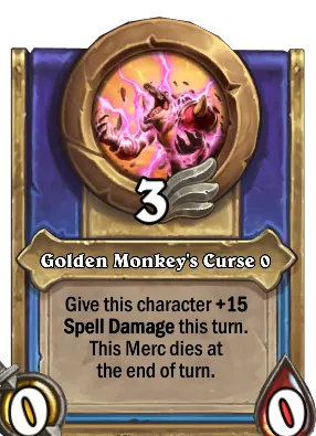 Golden Monkey's Curse {0} Card Image