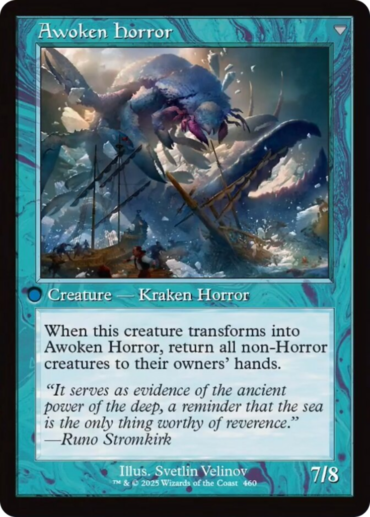 Thing in the Ice // Awoken Horror Card Image