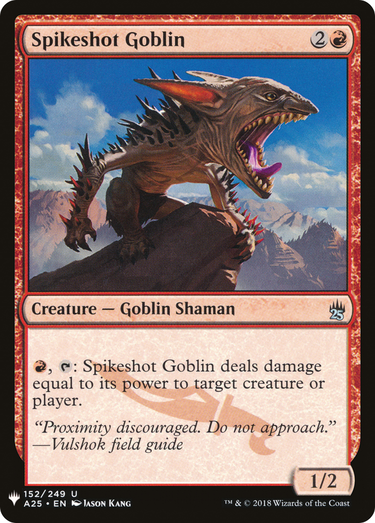 Spikeshot Goblin Card Image