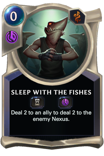 Sleep with the Fishes Card Image