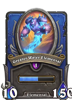 Greater Water Elemental Card Image