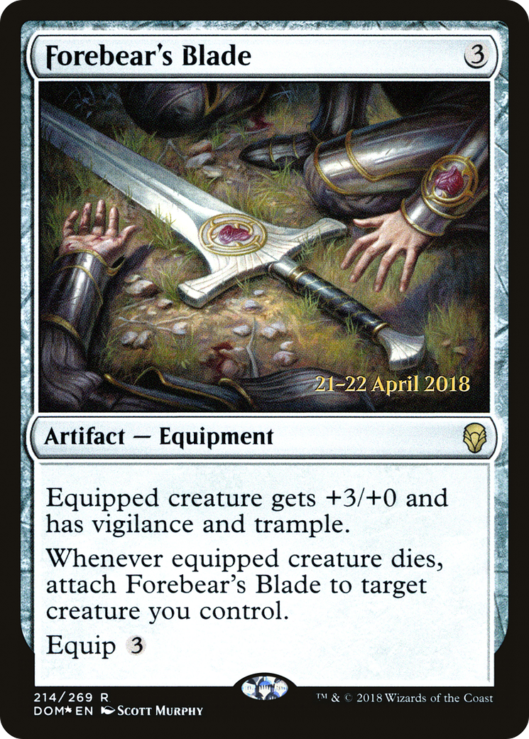 Forebear's Blade Card Image
