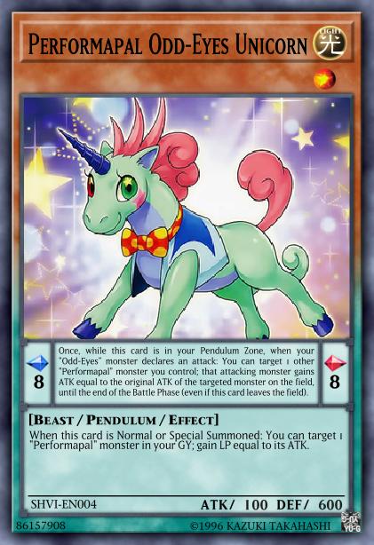 Performapal Odd-Eyes Unicorn Card Image