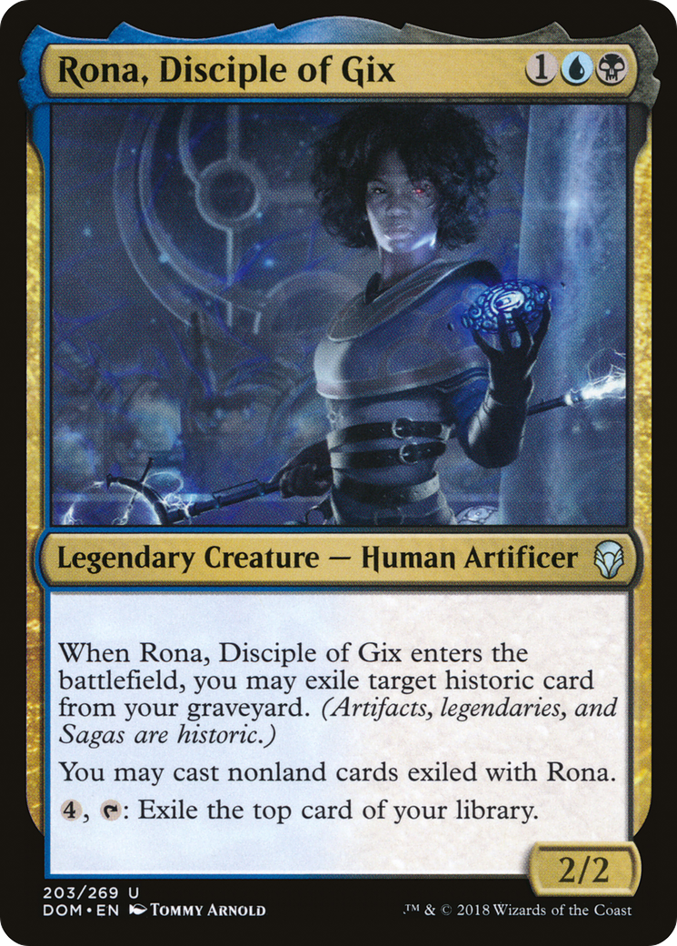 Rona, Disciple of Gix Card Image