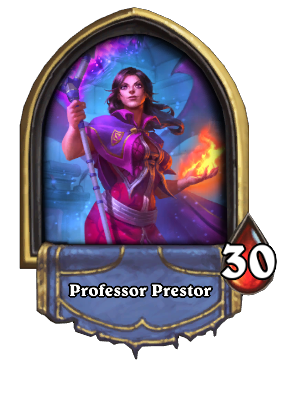 Professor Prestor Card Image