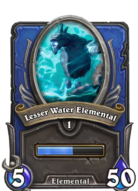 Lesser Water Elemental Card Image